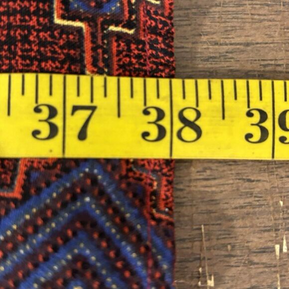 Coldwater Creek Dress Womens Small Wine Multi Under‎ Slip Tie Front NEW - Picture 10 of 11